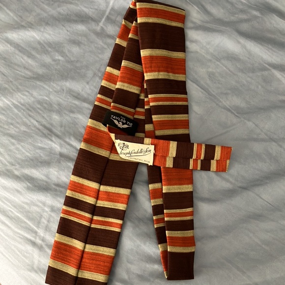 “The Tailor Tie” Joseph Condello’s Son Vintage square tipped tie - Picture 2 of 3